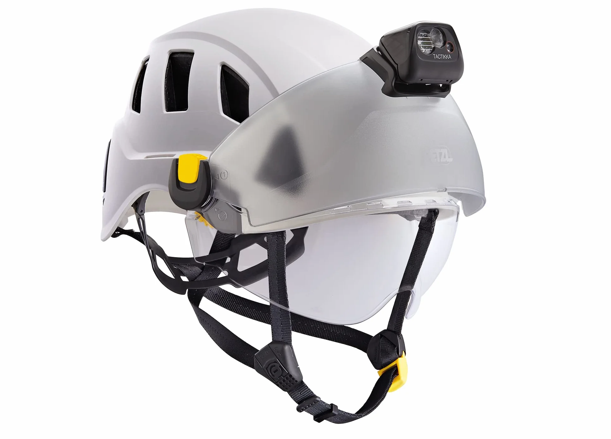 PETZL Casco Strato Vent Bianco