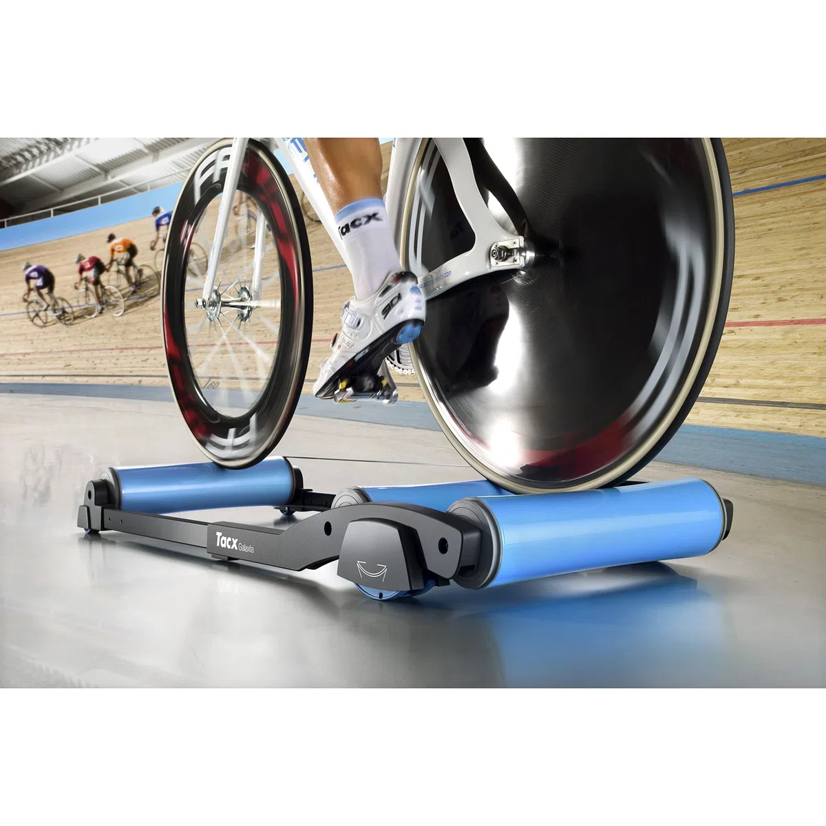 Tacx Galaxia Rulli per Bicicletta, Blu, Taglia Unica