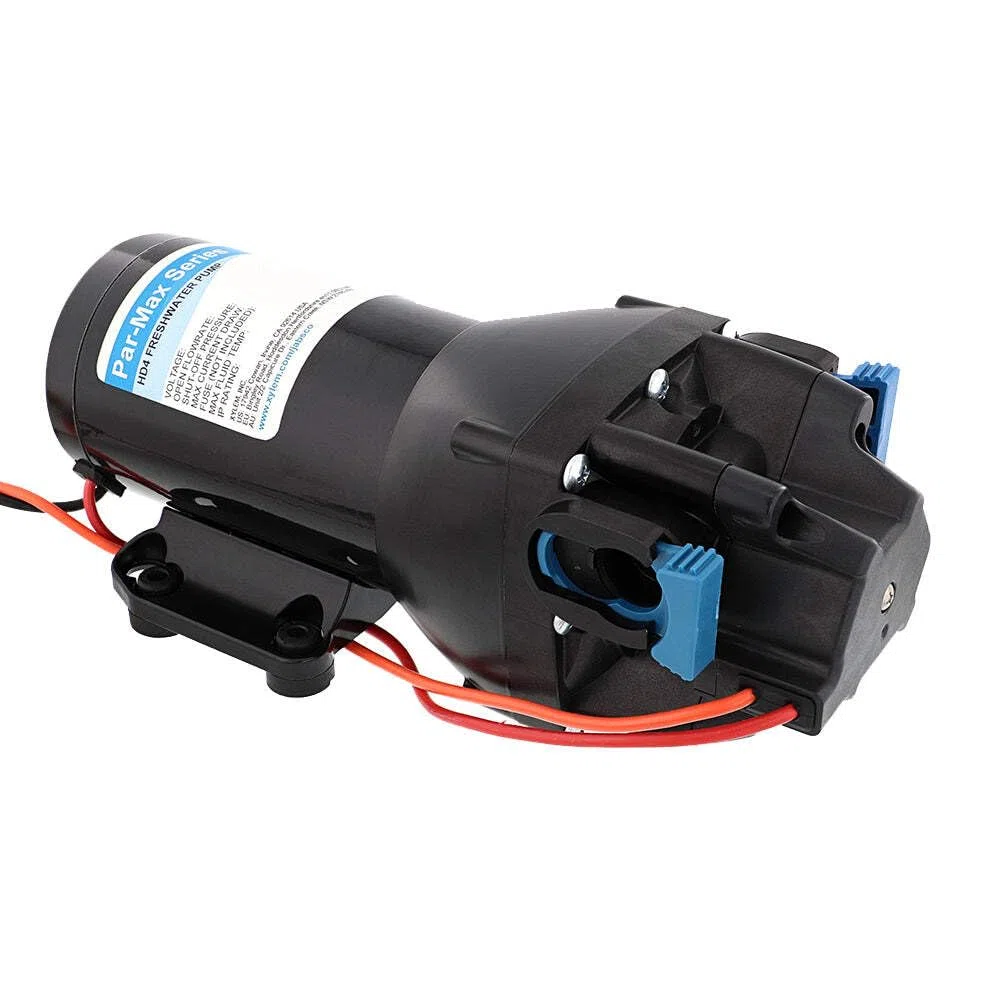 Jabsco Par-Max HD4 - Pompa a pressione dell'acqua per impieghi gravosi - 24 V - 4 GPM - 40 PSI