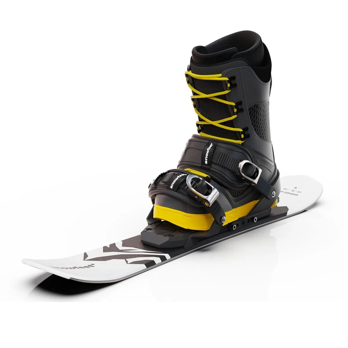 Mini sci corto per neve | Snowblade Skiboards | Snowfeet | 65 cm