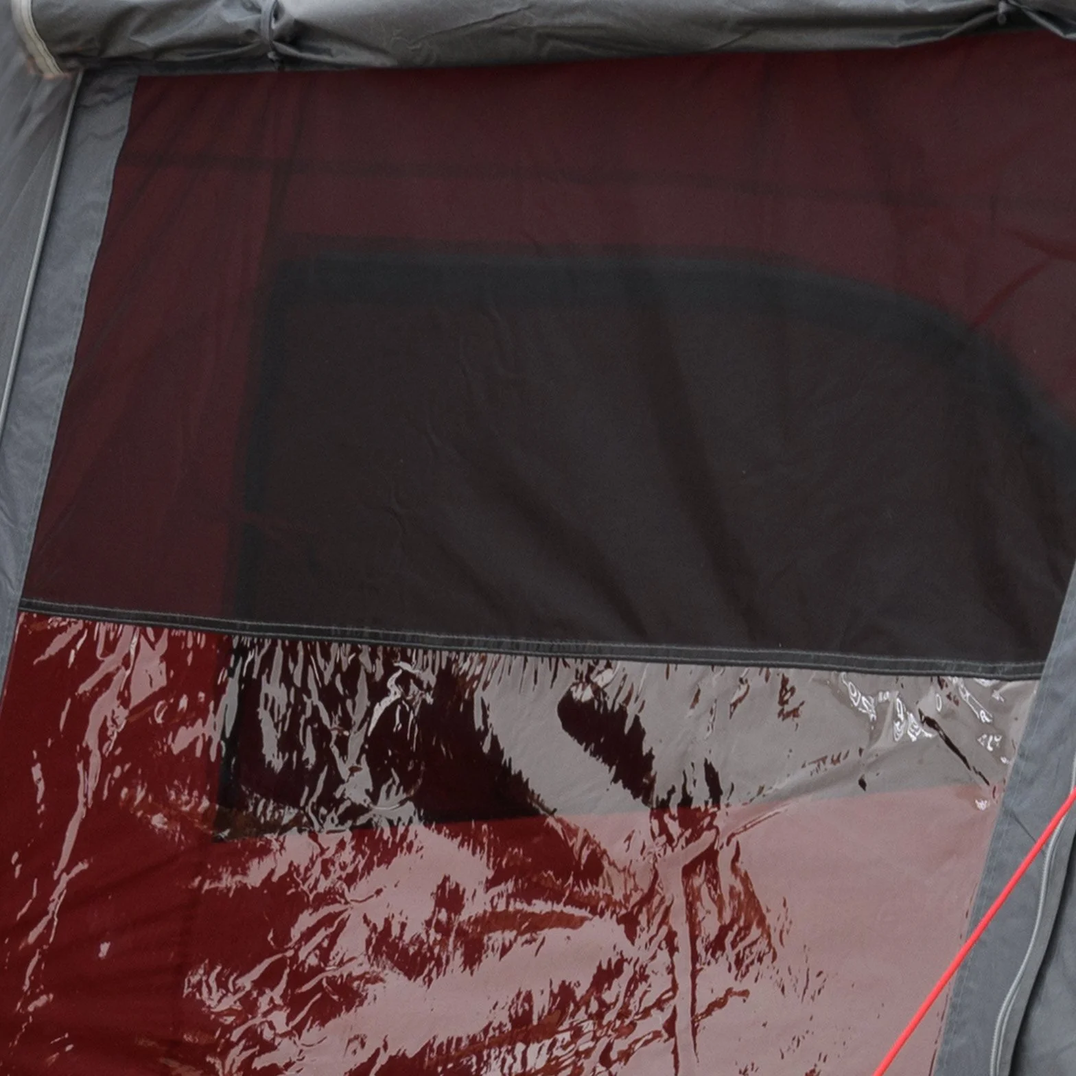 JUSTCAMP Lake 4 Tenda da Campeggio 4 posti - 2 camere (470 x 230 x 190 cm)