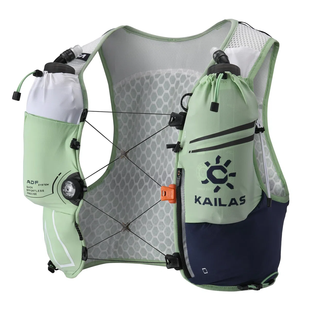 KAILAS FUGA AIR 8 IV Gilet Idratante leggero con 2 bolle d'acqua TPU per uomo donna trail running ciclismo escursionismo