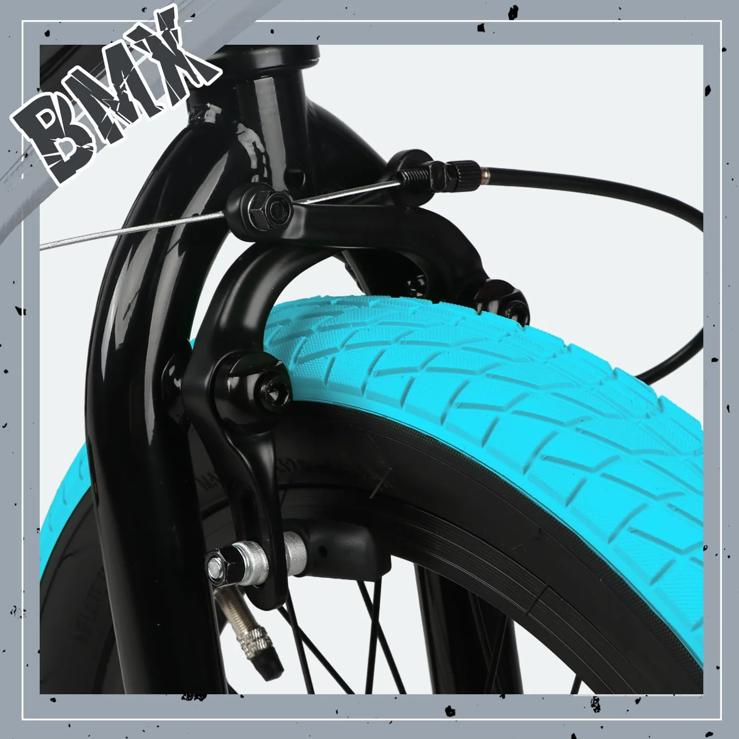 AVASTA Freestyle BMX Bike Kids Bicicletta per Bambini dai 5 Anni in su e livello Principiante