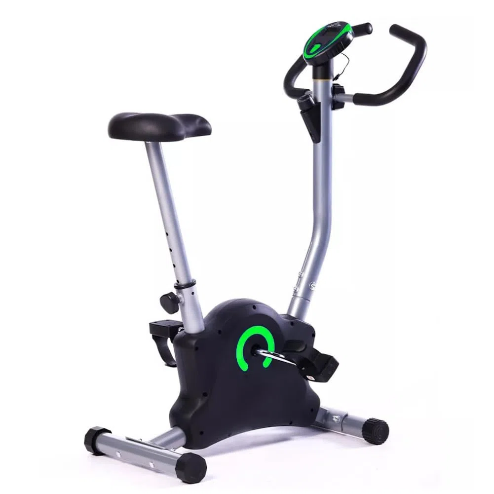 FFitness Cyclette Da Casa Bicicletta da allenamento Indoor con Display LCD Resistenza Regolabile Gym Ciclocamera con Comodo sedile