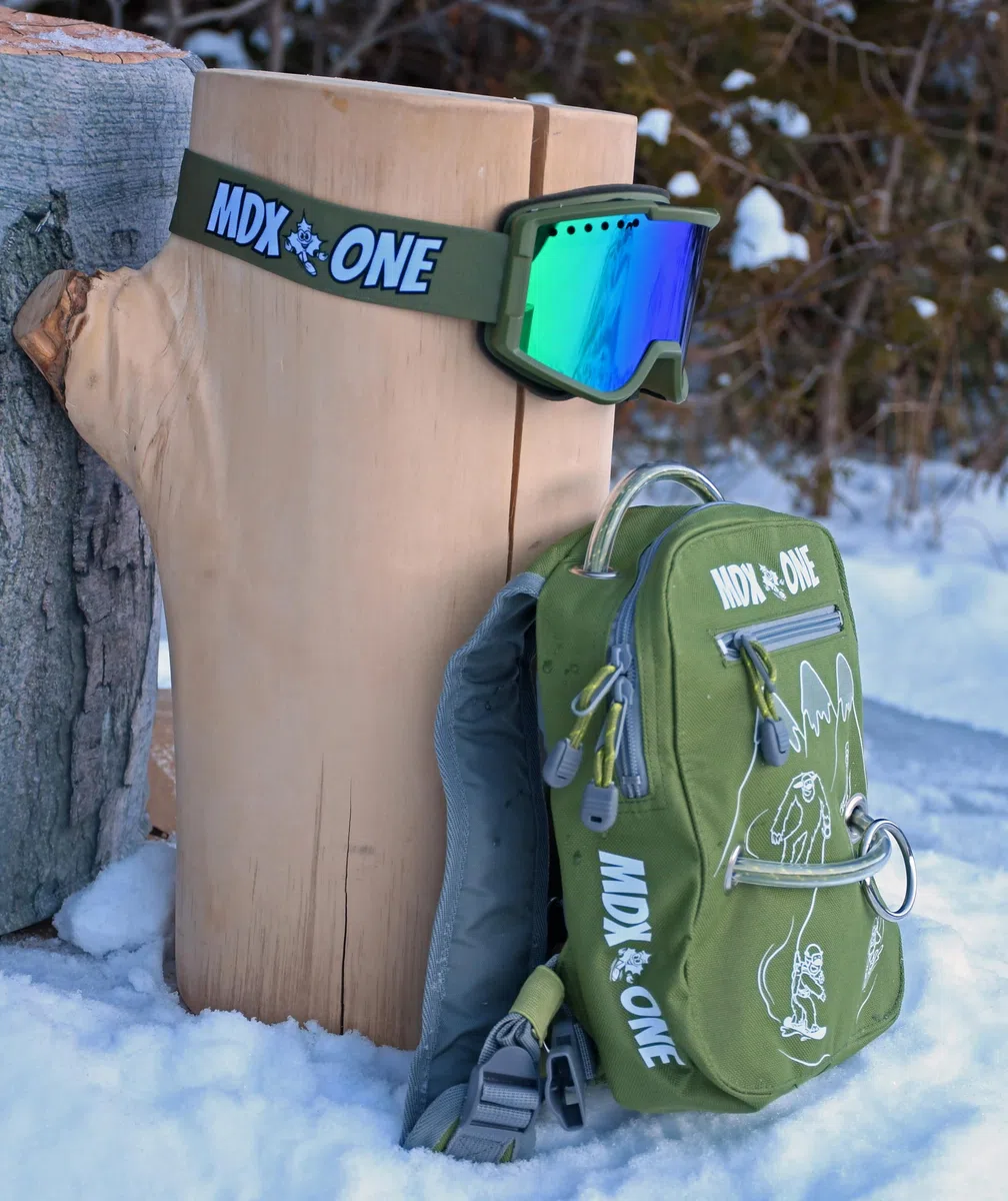 MDXONE Imbracatura da sci da snowboard per bambini con guinzaglio retrattile e ammortizzare elastici e imbracatura di seduta rimovibile
