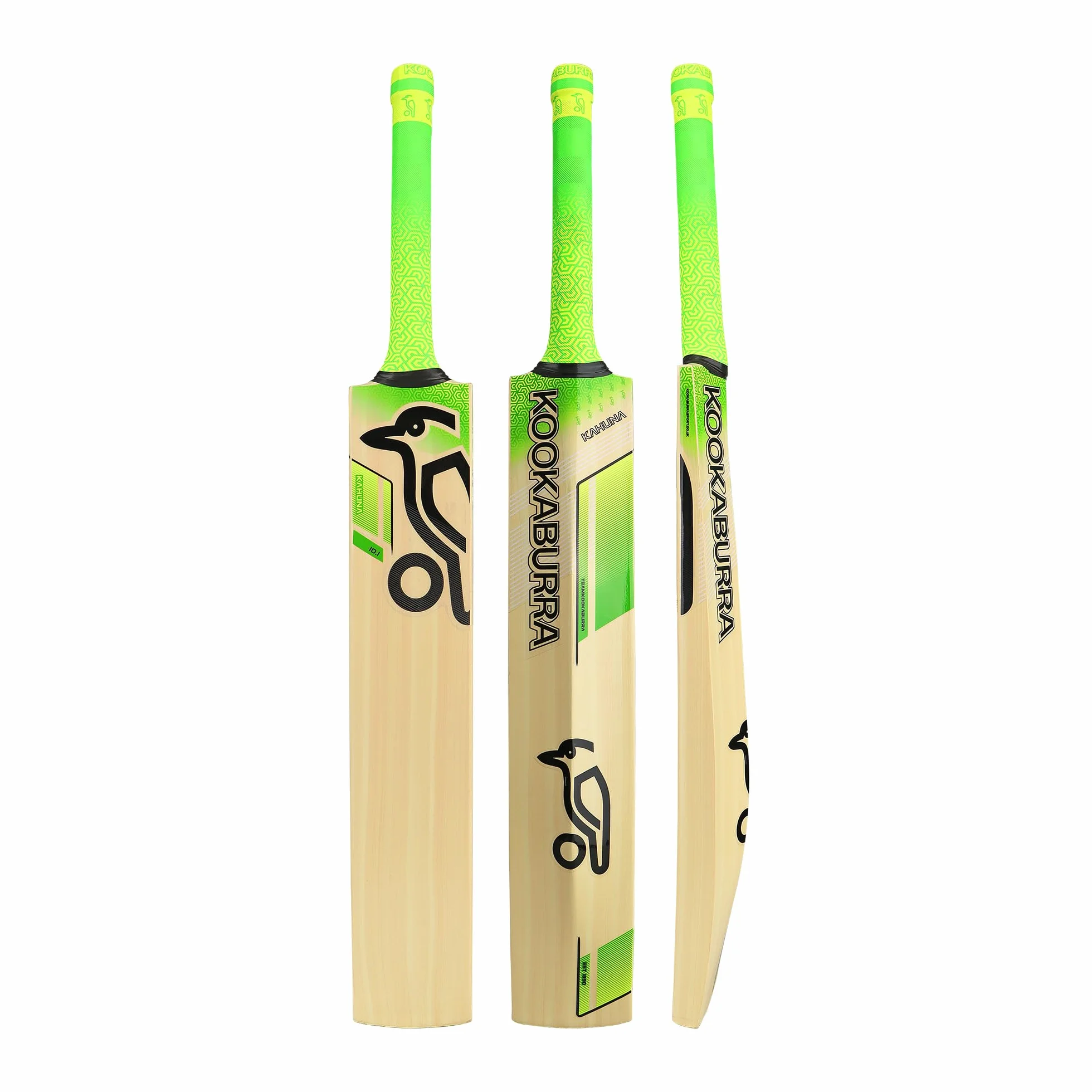 Kookaburra Kahuna 10.1 Cricket Bat-Size 6, Mazza Junior Gioventù Unisex, Verde Lime