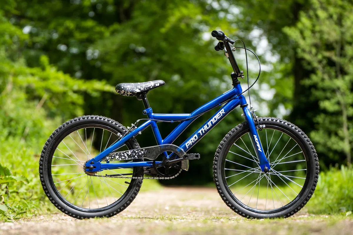 Huffy Pro Thunder Boys Blue BMX Style Bike 20 pollici - 5-7 anni