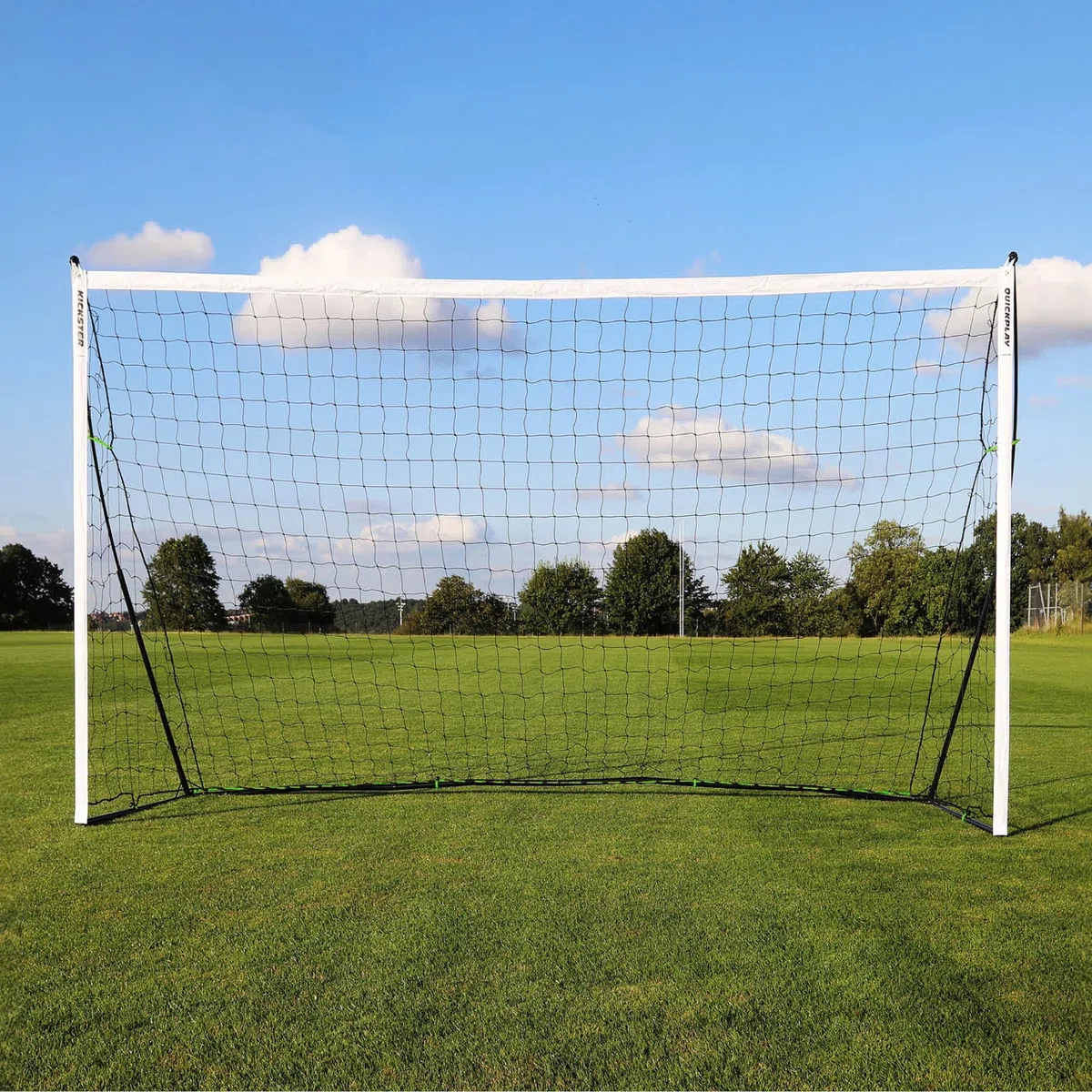 QUICKPLAY Tekkers Soccer Rebounder Net | Base ponderata ultra portatile e integrata per allenarsi su qualsiasi superficie…