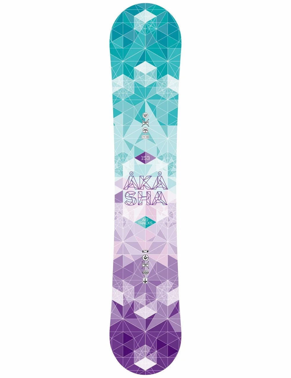Airtracks Snowboard Set Tavola Akasha Zero Rocker Donna + Attacchi Master W + Scarponi + Sacca Nuovi 144 147 150 153 cm