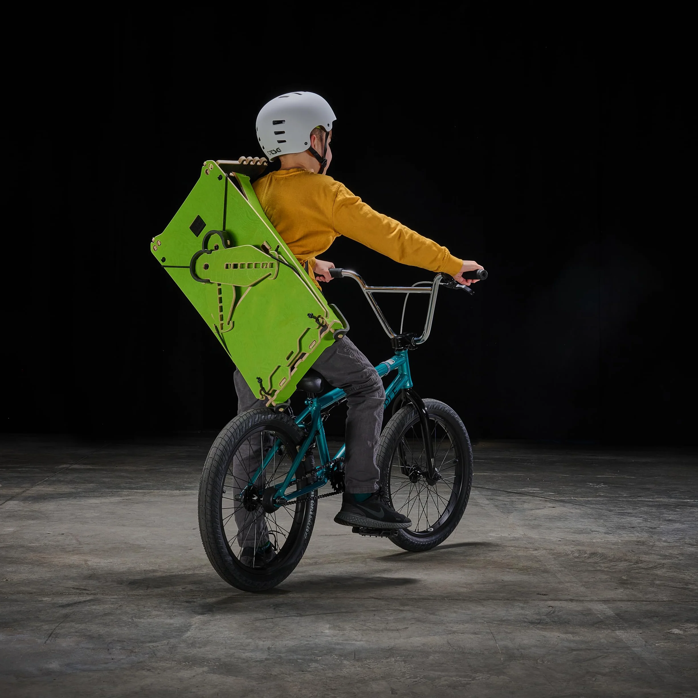 MTB Hopper Intro - Rampa di salto portatile per scooter, skateboard, BMX