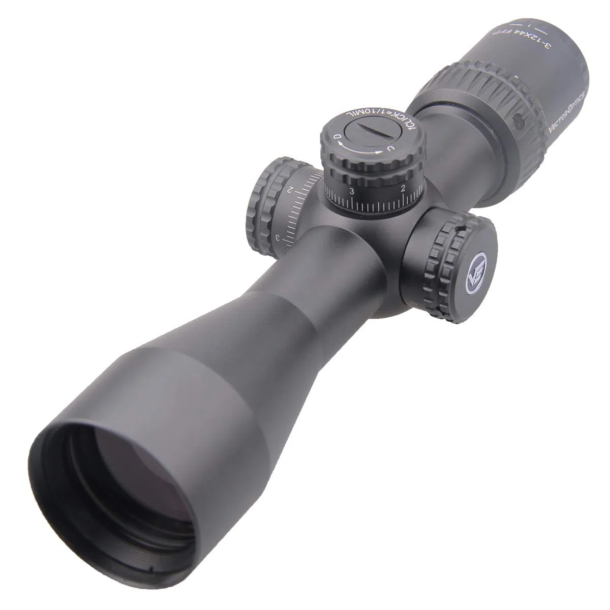 Vector Optics - Veyron 3-12x44 FFP for Sport Shooting