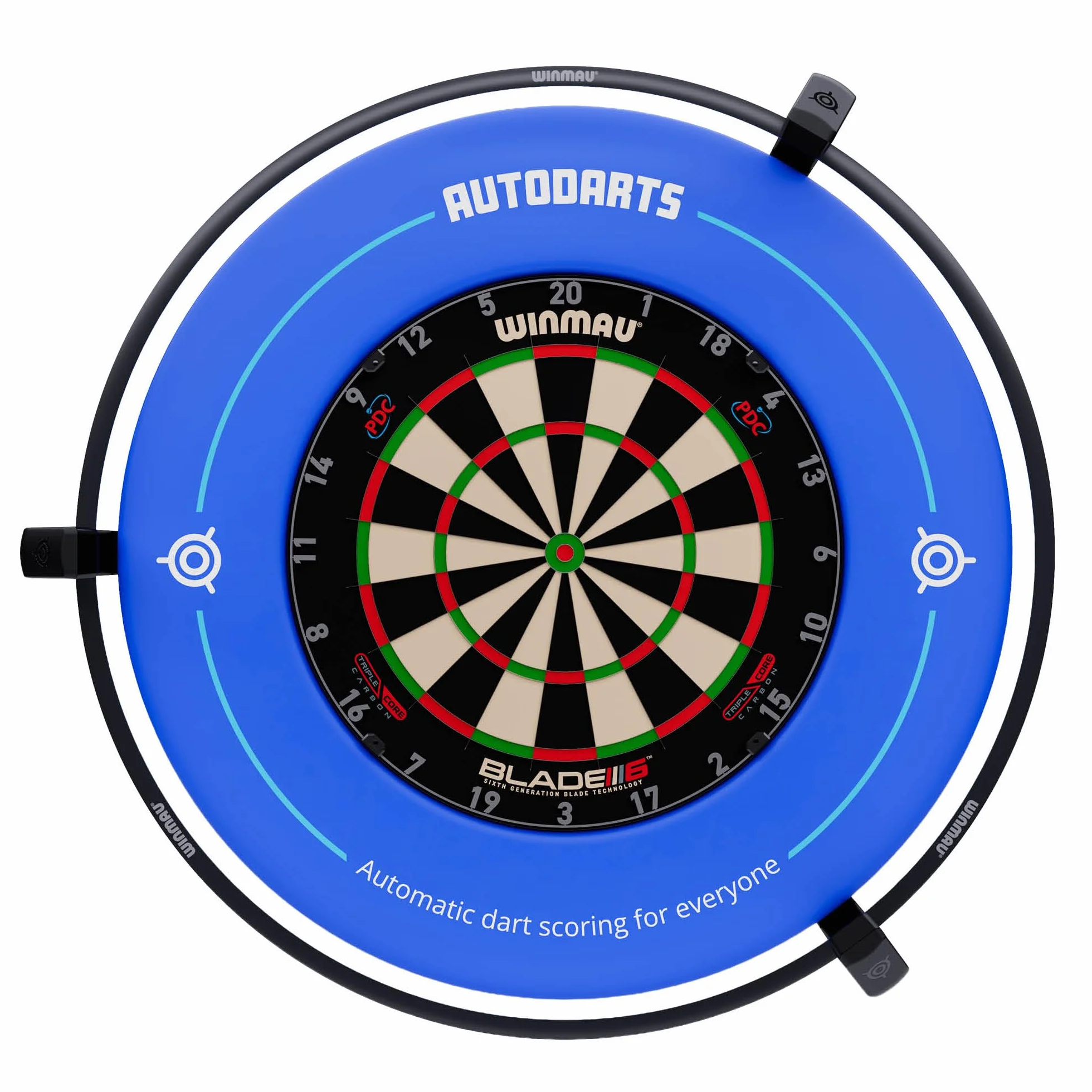Autodarts Vantage - Kit di punteggio automatico per bersaglio per freccette, registra punteggi per freccette, gioca online contro avversari globali e partecipa a competizioni da casa tua, facile da