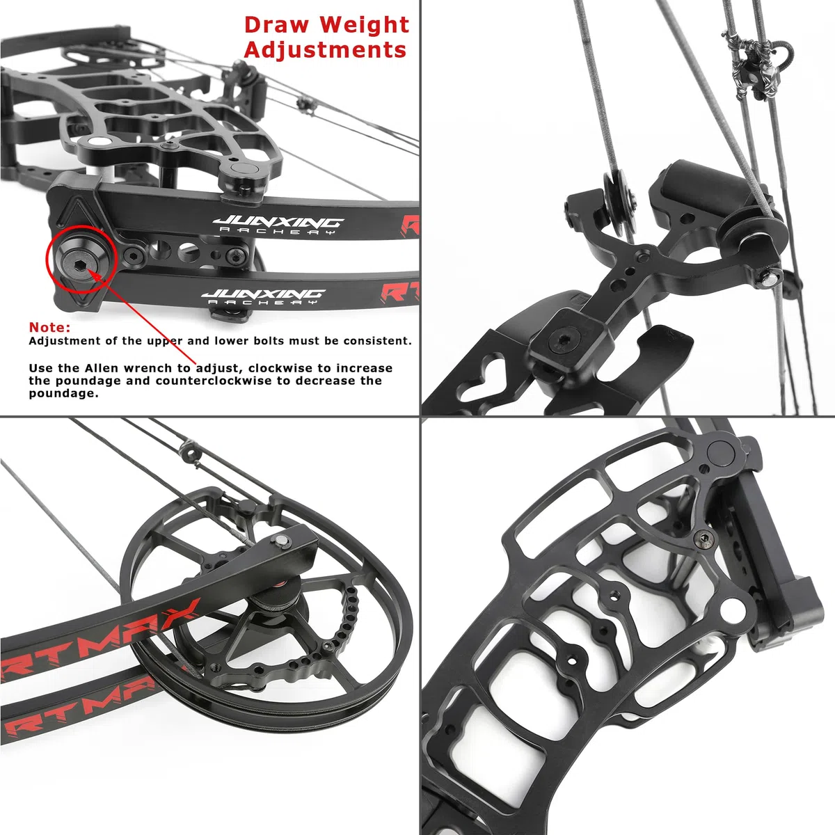 20" Arco Compound 40~65lbs Arco a Sfera in Acciaio,Utilizzare Frecce e Sfere in Acciaio,Arco da Caccia per Adulti per Tiro con L'Arco da Caccia RH & LH