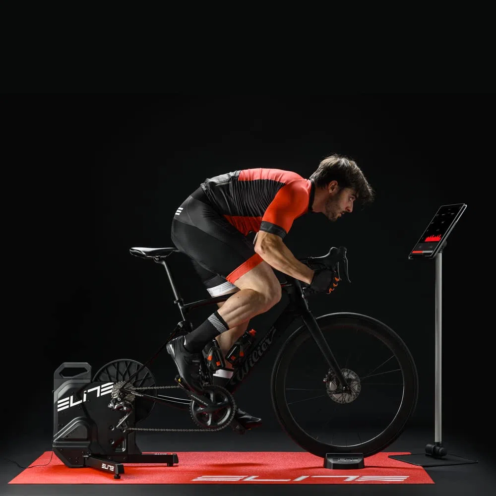 Elite Rullo Allenamento Indoor Suito con Travel Block Colore Nero