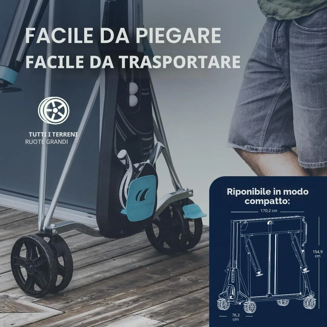 Cornilleau Sport 400x Crossover - Sport 400X Crossover Tavolo da Ping Pong