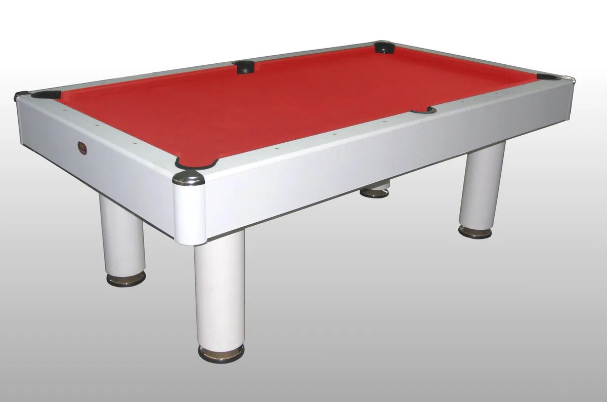 Tavolo Biliardo Fenice 3 in 1 - (216 cm o 245 cm) - Trasformabile in Tavolo da Pranzo, Biliardo e Ping Pong con Sistema Raccolta Biglie Nascosto, Gambe Cilindriche, Accessori Inclusi