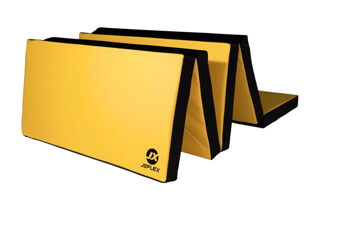Jeflex - Tappetino pieghevole per pavimenti morbidi, 250 x 100 x 8 cm, prodotto in Germania/tappetino da ginnastica/fitness salvaspazio/tappetino da gioco per cameretta dei bambini