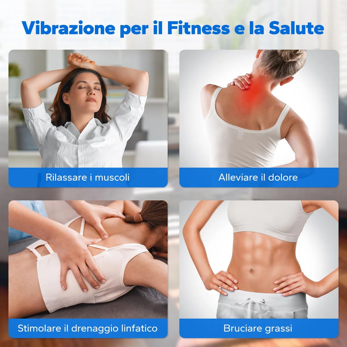 MERACH Pedana Vibrante Dimagrante, Pedana Vibrante Silenziosa e Compatta per Modellare il Corpo e Rilassarsi, Con Comodo Cuscinetto in Silicone, Display a LED e Telecomando