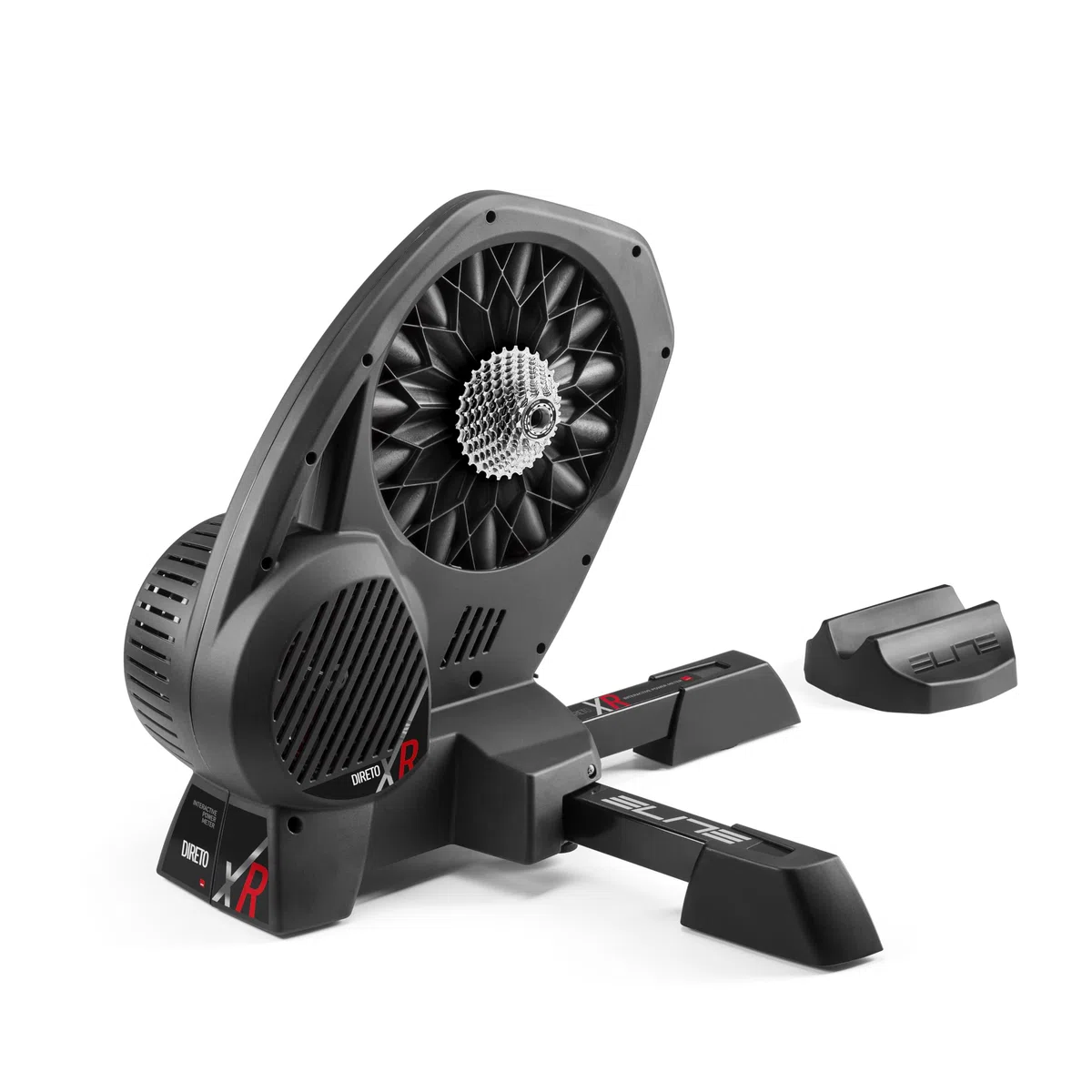 Elite Direto XR Smart Trainer Interattivo – Disponibile in Versione Standard o Bundle Zwift Cog e Click – Rullo a Trasmissione Diretta per Allenamento Indoor