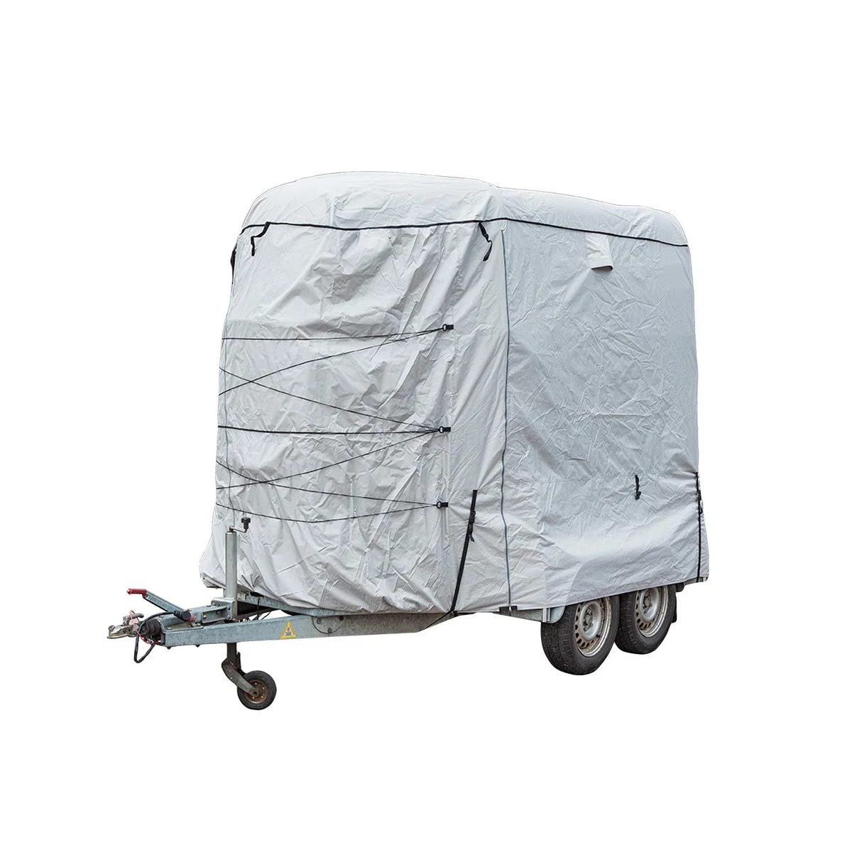 deiwo Copertura per rimorchio per cavallo, 370 x 250 x 210 cm, in tessuto Oxford sinistro + destro