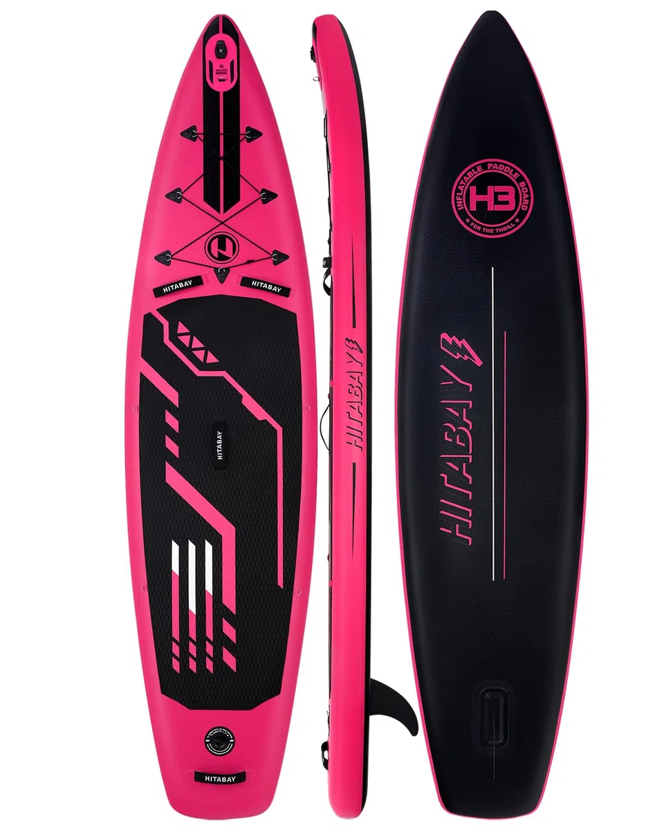 Tavola SUP con Accessori Completi, 290cm e 320cm e 335cm SUP Gonfiabile Adulti, Carico Massimo 150kg Tavola da Surf