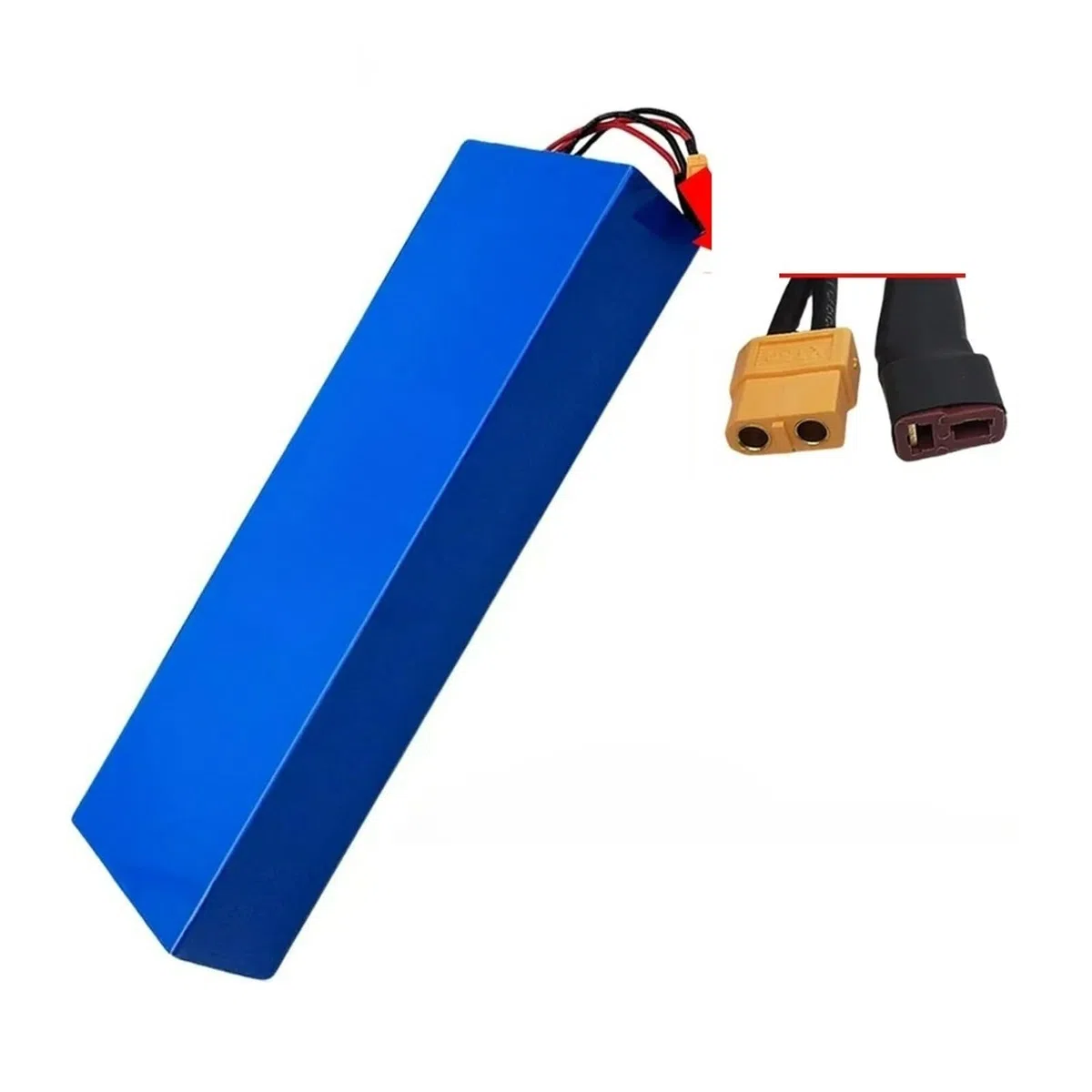 Batteria al litio 13S4P 48V 20000mAh 20Ah, compatibile con batterie di ricambio agli ioni di litio Kugoo M4/ M4Pro/ M5/ M5Pro / Max Speed ​​con BMS(XT60 - T plug)