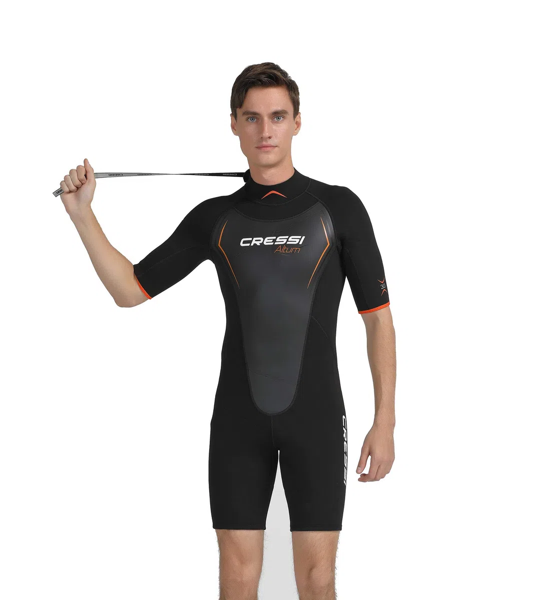 Cressi Altum Wetsuit Man 3 mm - One-Piece or Shorty Wetsuit for Men