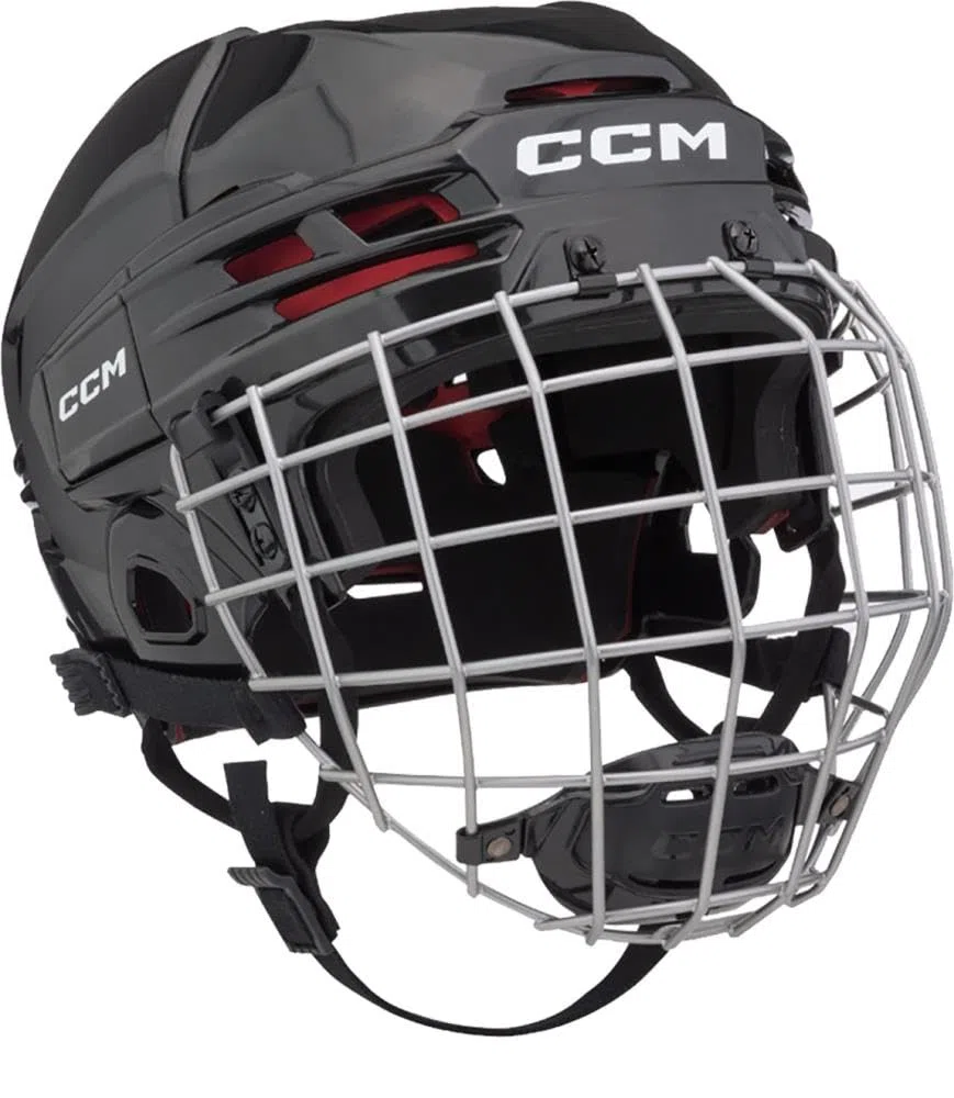 CCM Tacks 70 - Casco combinato Junior, colore: nero