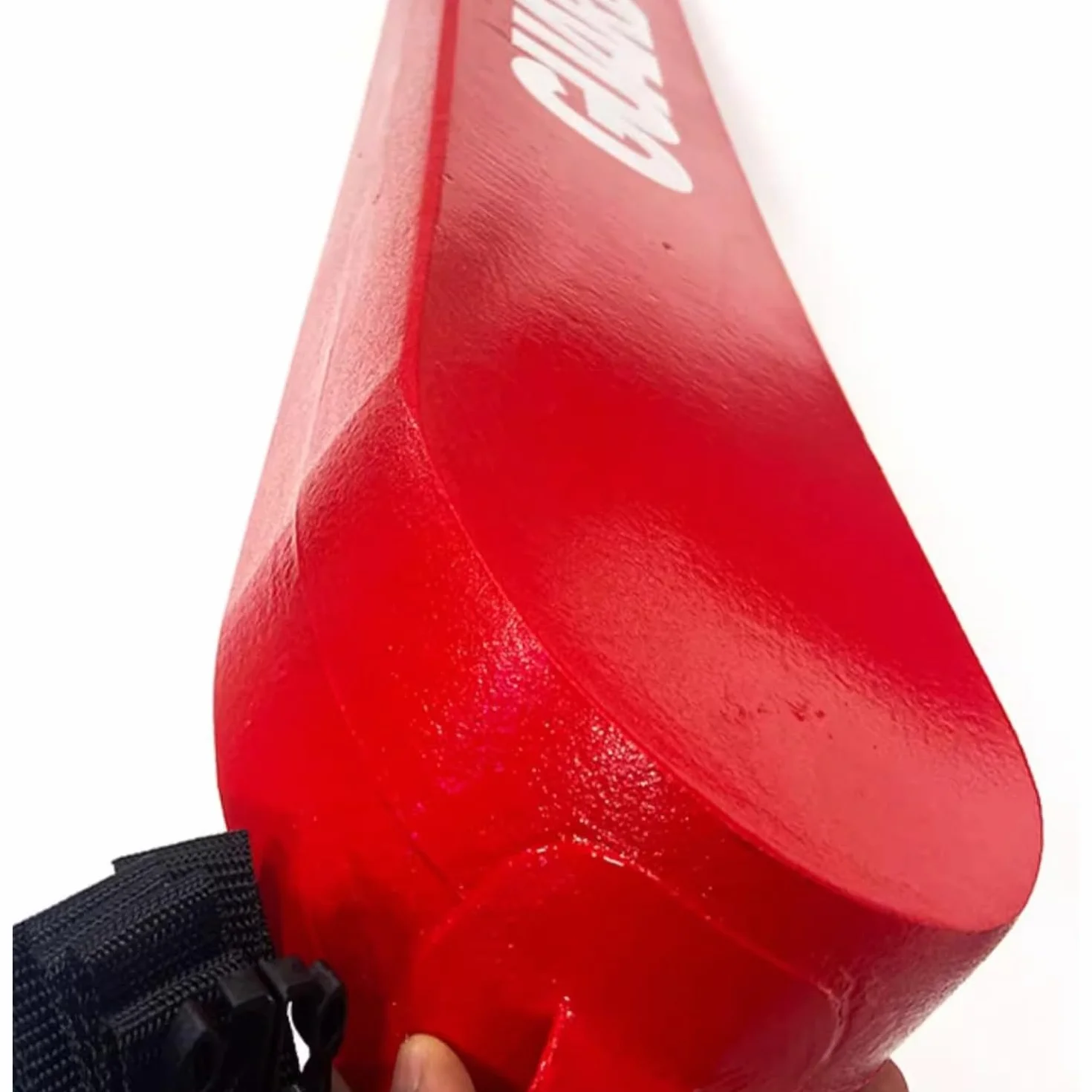 Tubo di salvataggio professionale per bagnini, rosso con testo di protezione bianca, galleggiante di sicurezza per piscine e salvataggio in spiaggia