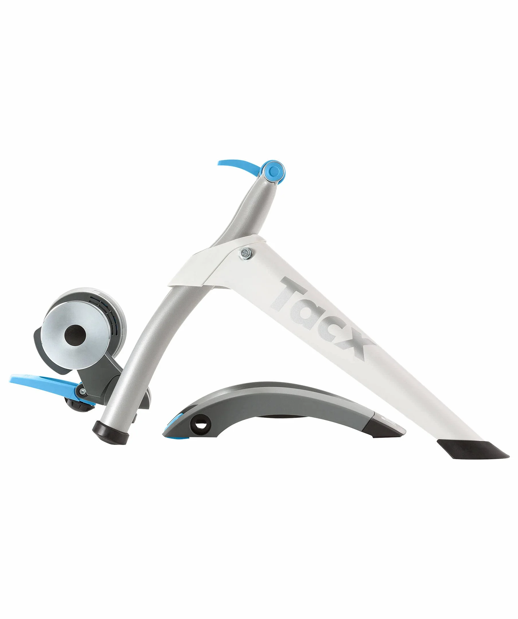 Garmin TacX Flow Smart, Rullo interattivo Wheel On con compatibilità con App TacX, Zwift, ECC. Resistenza Fino a 800 Watt e Fino al 6% di Pendenza. Volano Pieghevole e Quasi Silenzioso