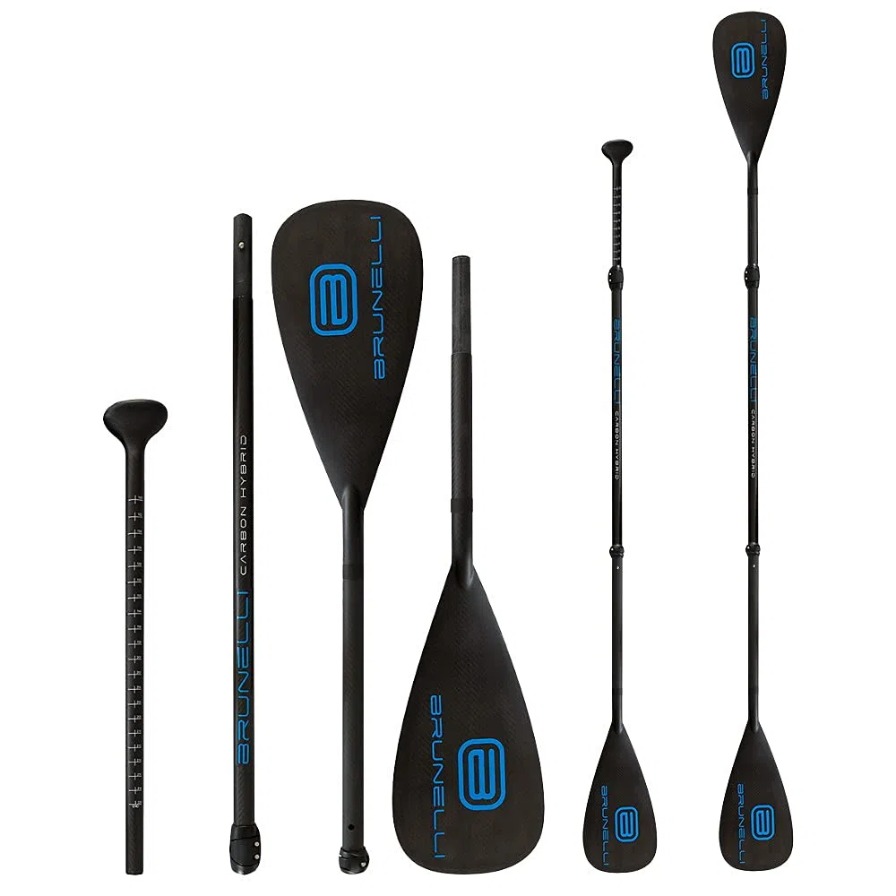 Brunelli Carbon Hybrid Kajak Dual Tech Paddle 2 in 1 SUP Paddle 180-220 cm