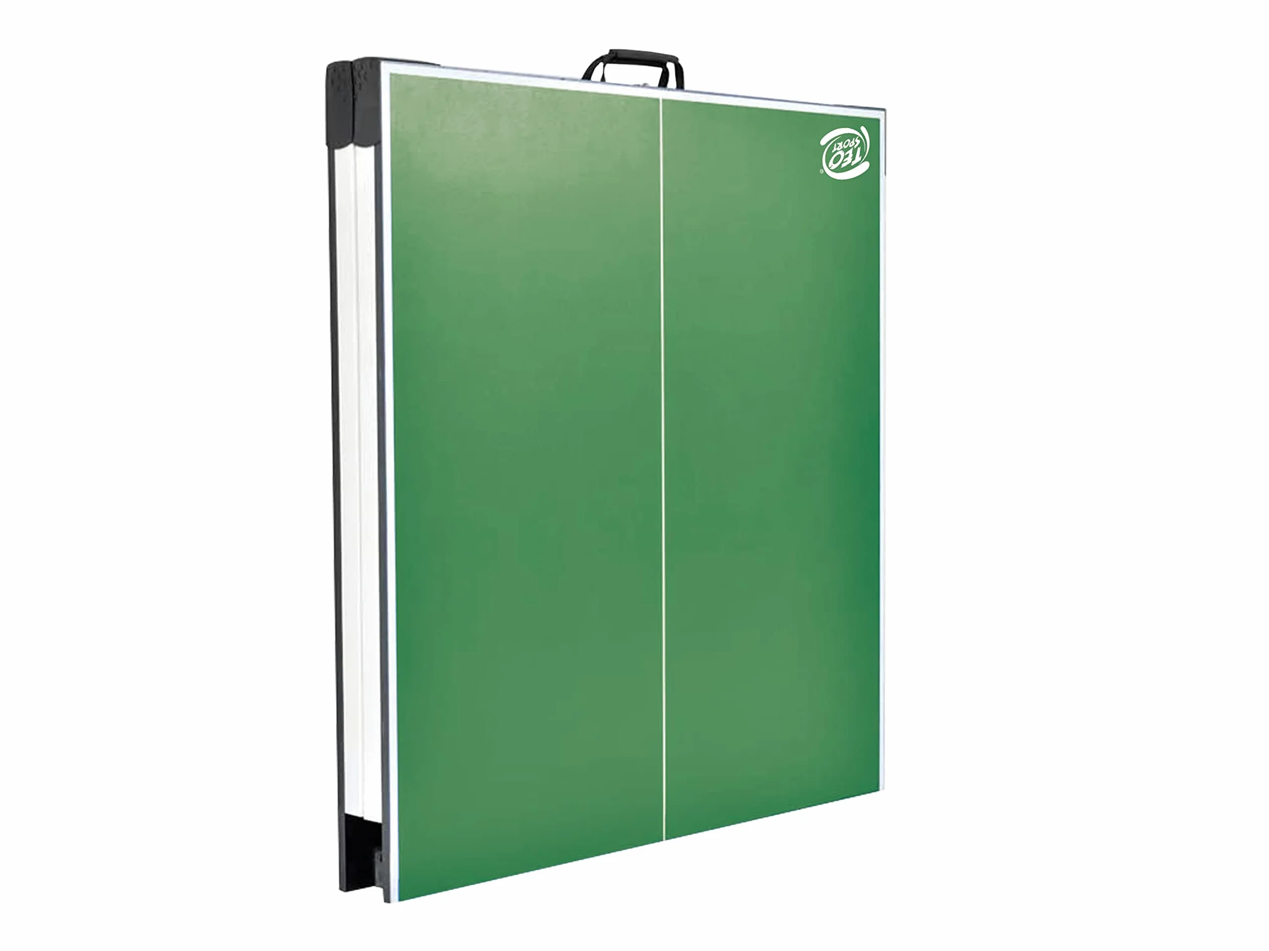 Teorema Giocattoli - Tavolo da Ping Pong Pieghevole Salvaspazio, Misure 182x86.5X75 cm, Tavolo Ping Pong esterno e interno con Set Completo: Rete, 2 Racchette e 2 Palline, Facile da Trasportare