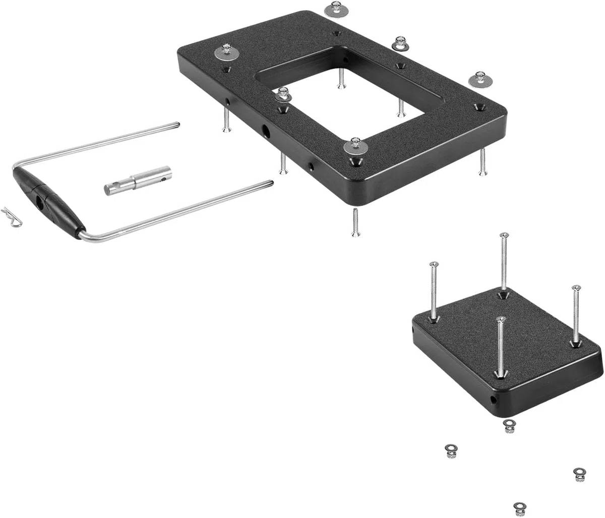 MKA-21 Supporto a sgancio rapido per motori a traina - Sostituzione perfetta per Minn Kota 1854021 - Compatibile con Ulterra, Terrova, PowerDrive, Deckhand 40 - Materiale composito antiruggine