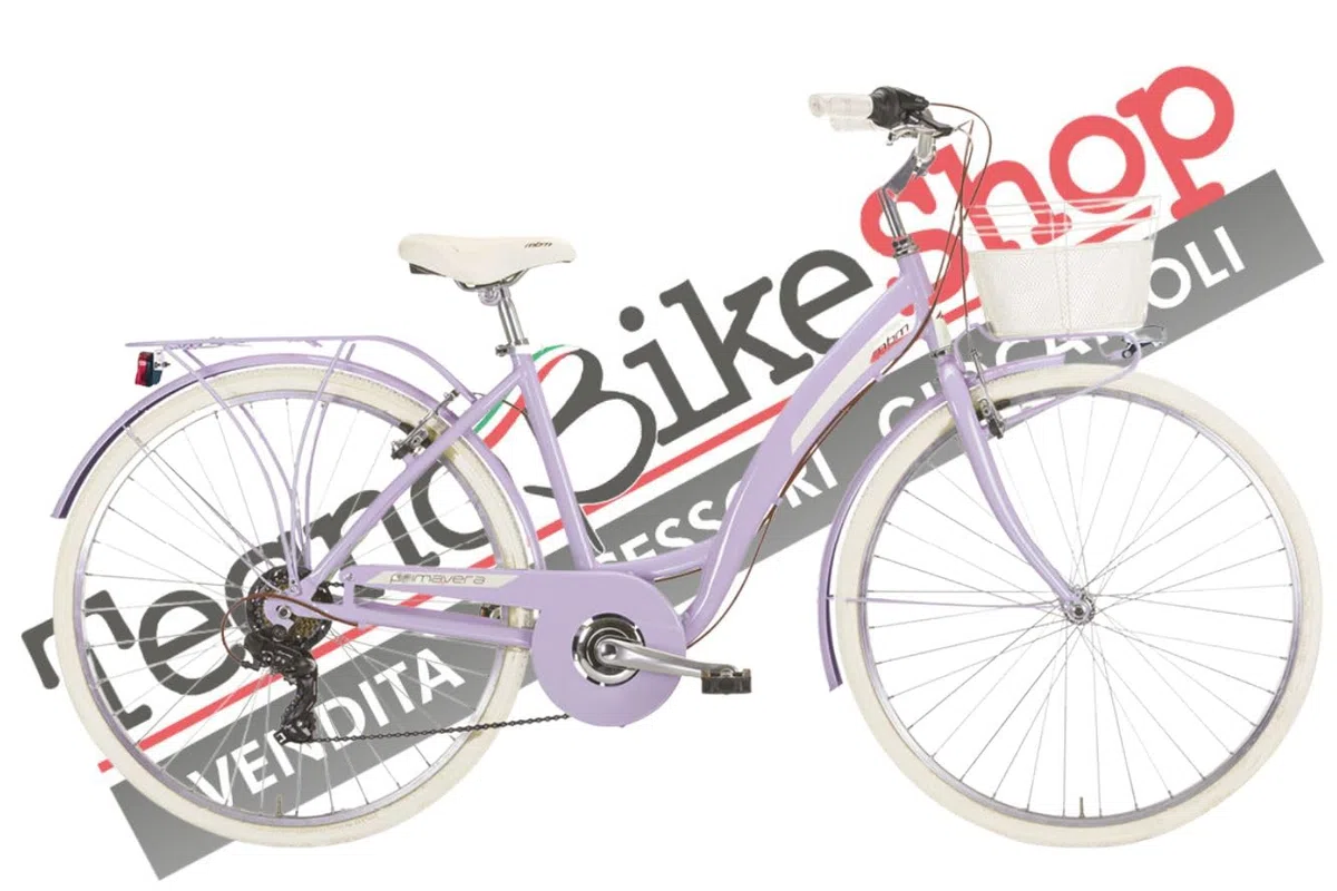 Bicicletta City Bike MBM Primavera Donna Ruota 28" Cambio 6 Velocità