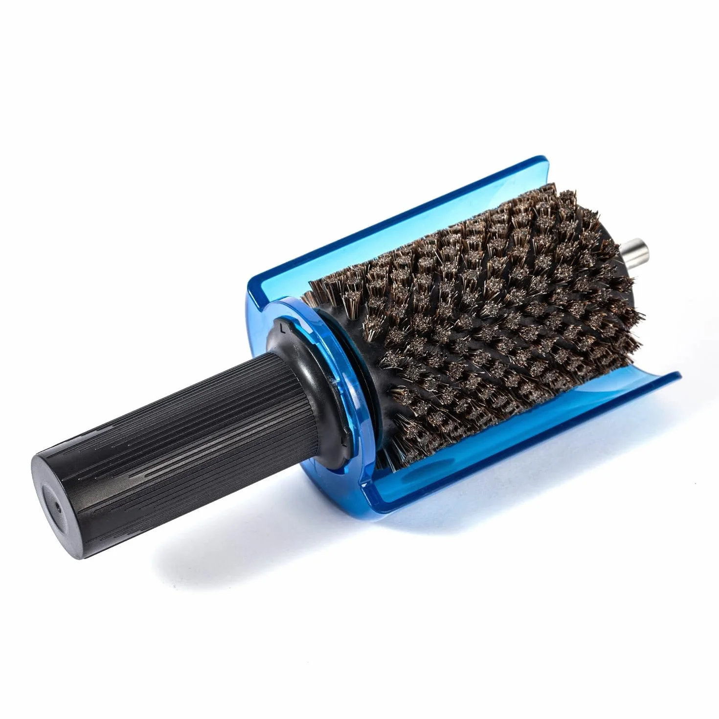 XCMAN - Set di spazzole rotanti per Sci, con Manico e ASSE e 3 spazzole: Nylon, crine di Cavallo, Ottone/Sughero