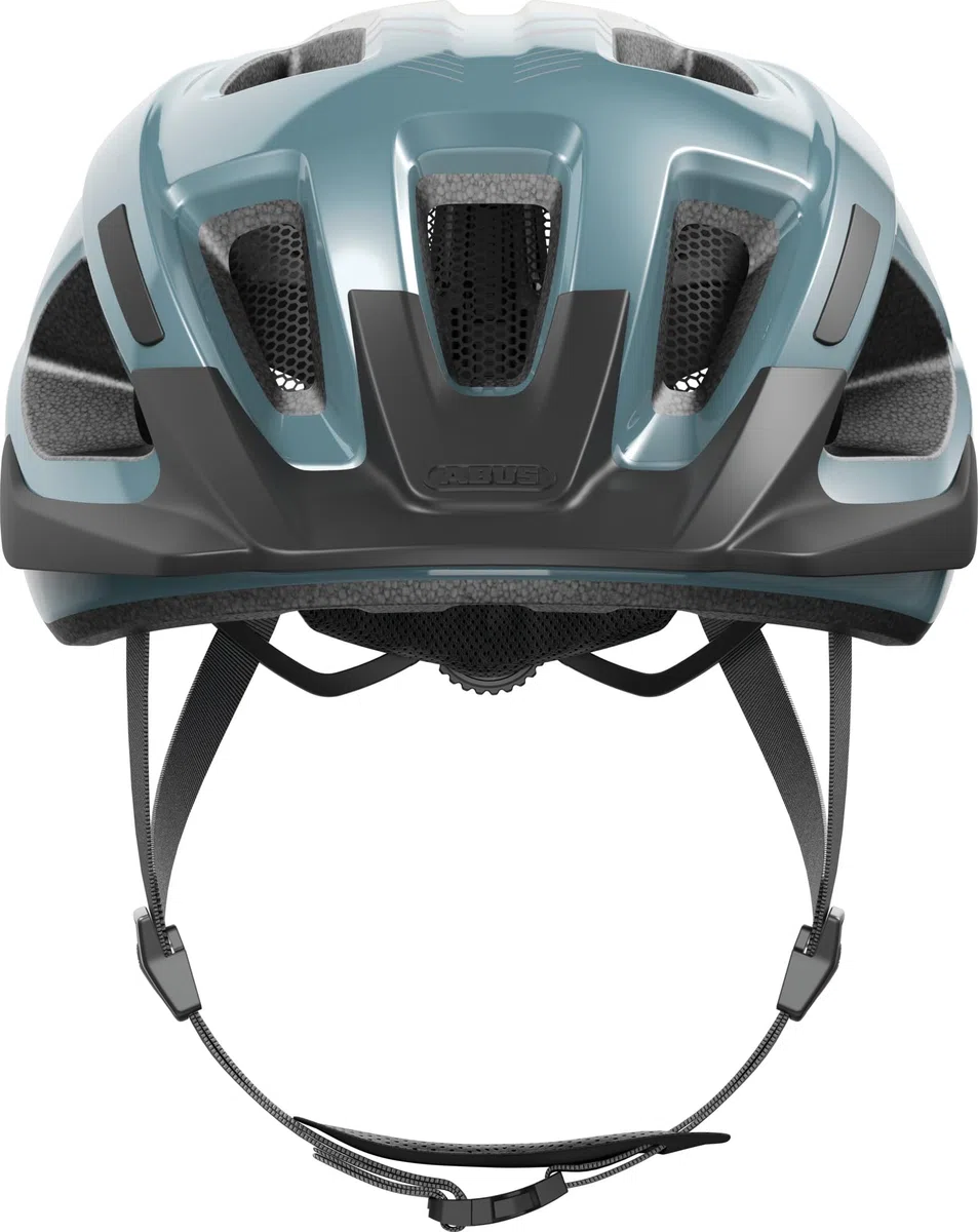 ABUS Aduro 3.0 LED Casco da bicicletta - casco sportivo da città dal design elegante per l'uso quotidiano e le escursioni sportive - con luce posteriore - per uomo e donna