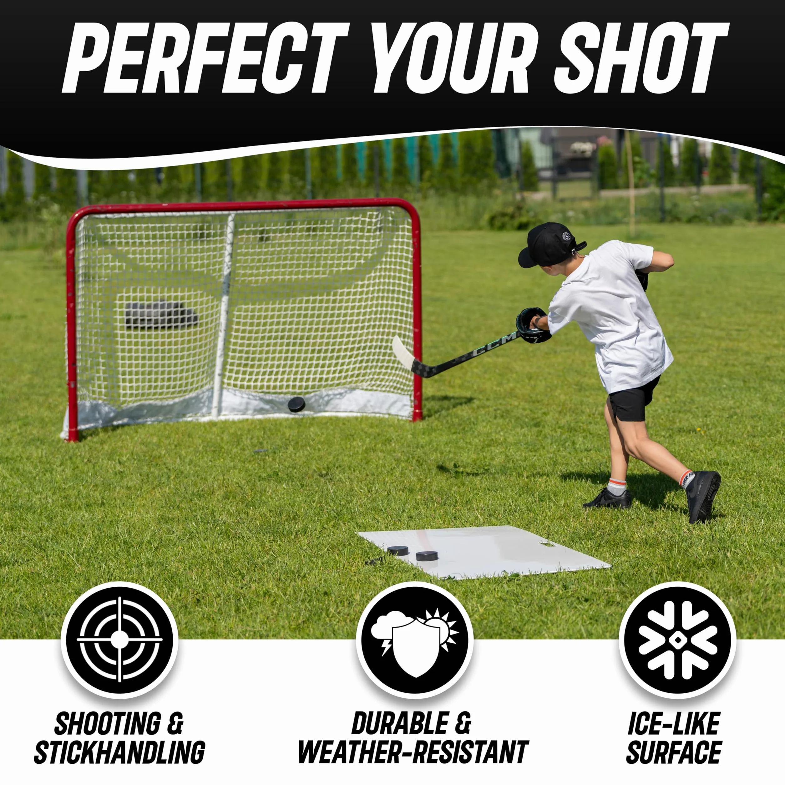 Better Hockey Extreme Shooting Pad – 120 x 60 cm
