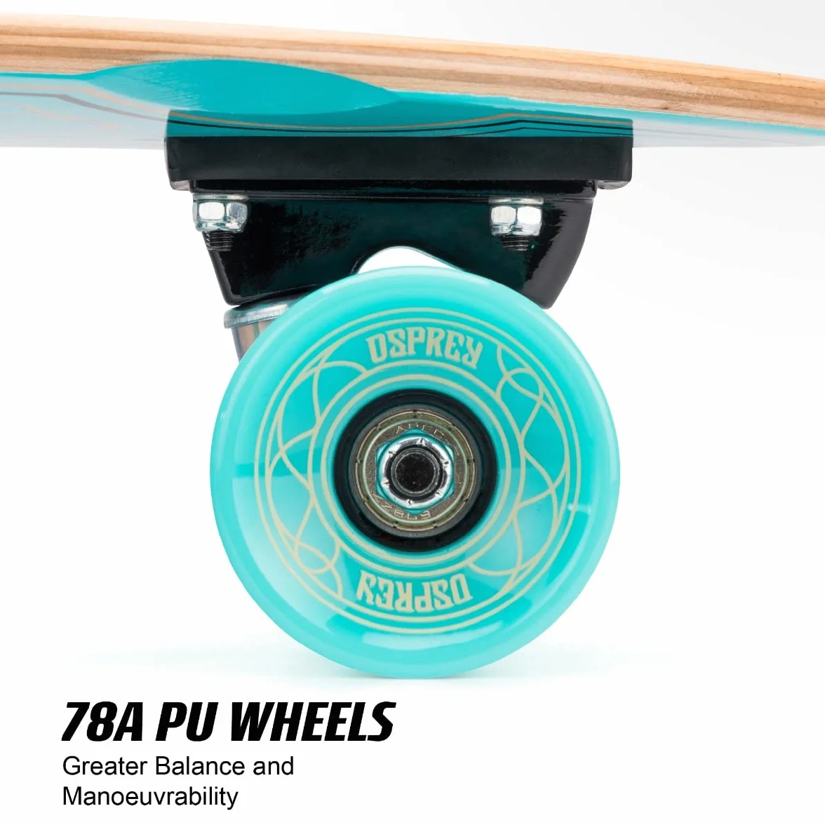 Osprey Pintail longboard skateboard