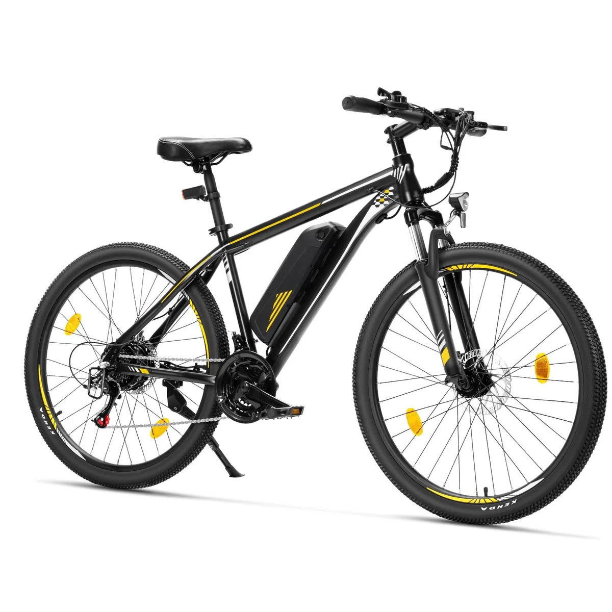 Touroll Bicicletta Elettrica, U1 26"/29", Autonomia di 65km, mountain bike elettrica, Motore 45 NM, Batteria Rimovibile 13Ah