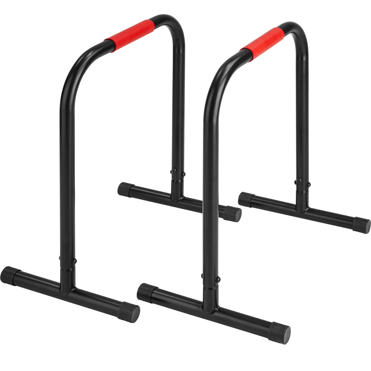 tectake Barre per Fitness Stazione per dips | Adatto a Push-up, Solleva la Gamba, Salse e altroon Il Peso del Proprio Corpo