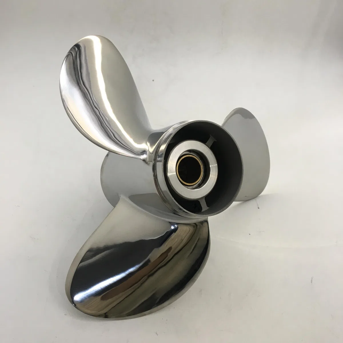 Elica 35-65HP 11X15 In Acciaio Inox Elica 13 Denti SS Prop per Suzuki Fuoribordo