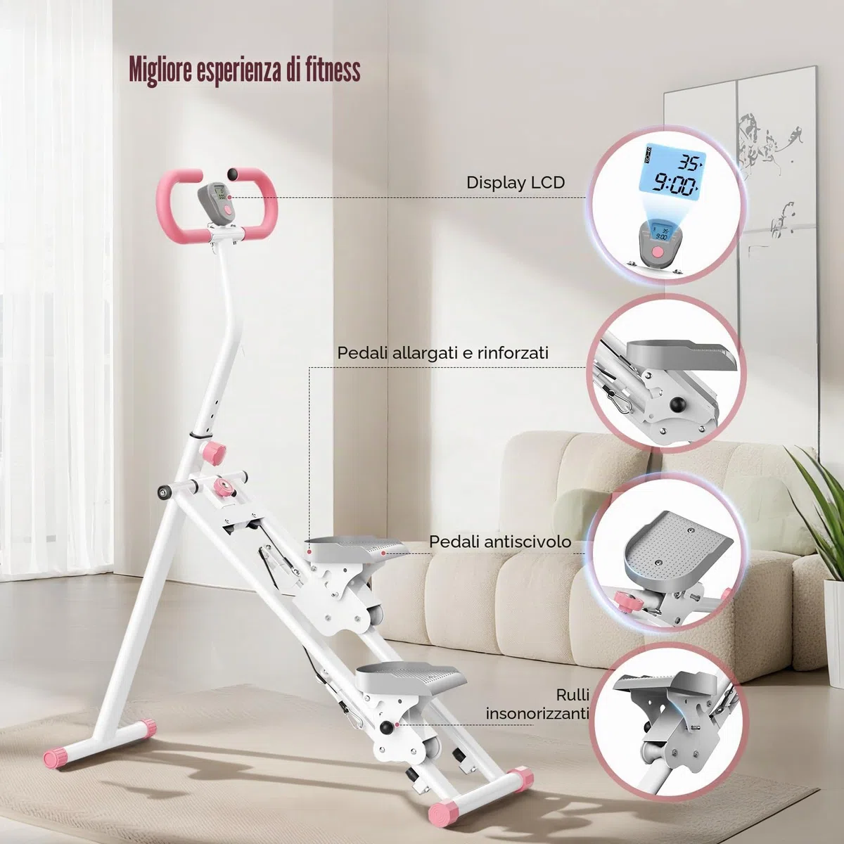 2025 Nuovo Stepper Stair per l'esercizio domestico palestra