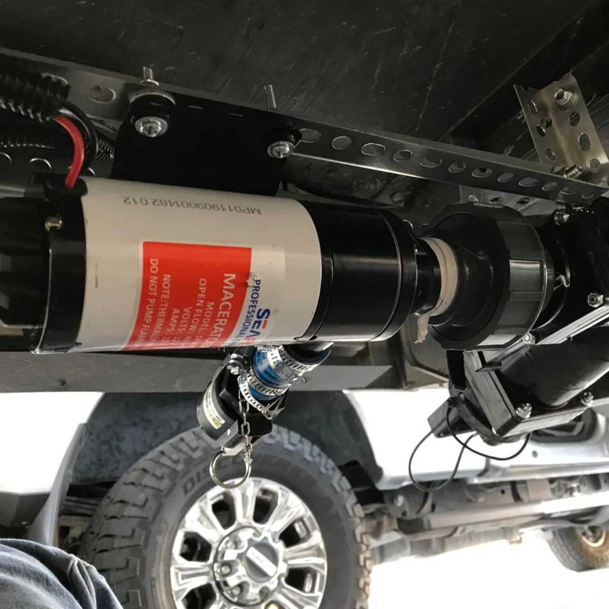 SEAFLO Sistema di pompa maceratore 12V per motore migliorato RV Marine 01 Series