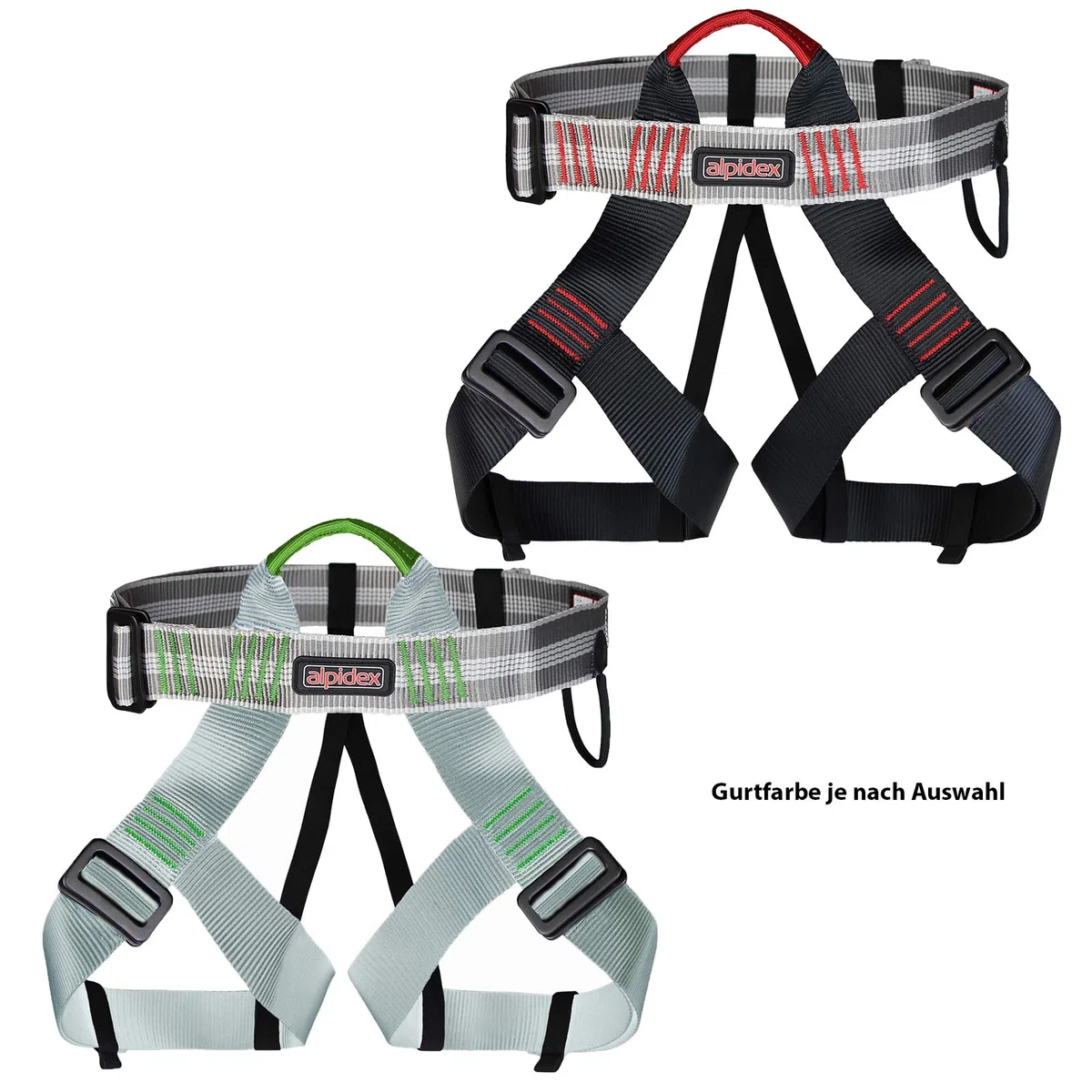 ALPIDEX Casco Universale per Arrampicata + ALPIDEX Imbracatura + Stubai Set da Via Ferrata Basic 3.0