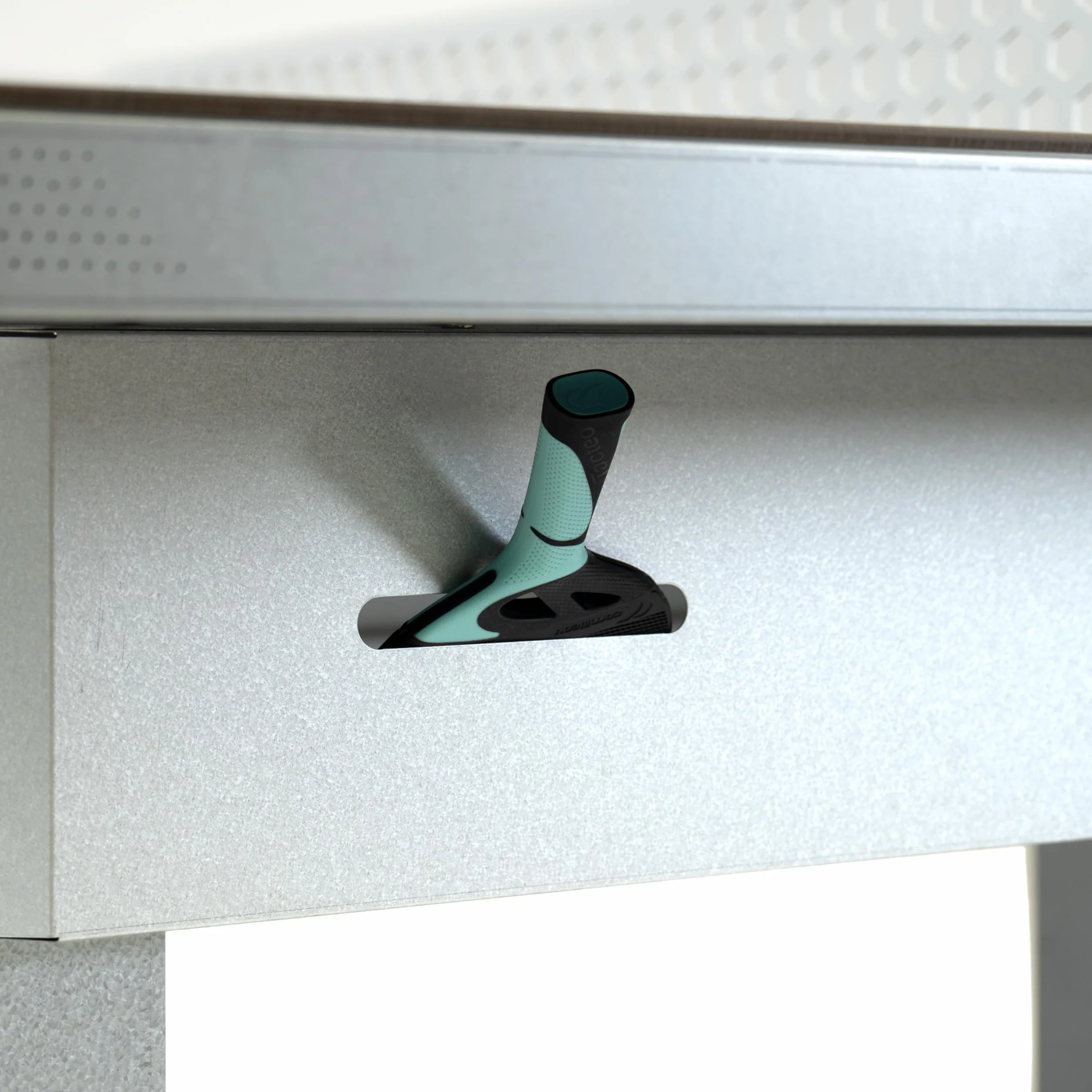 Cornilleau - Campus 510 - Tavolo da ping pong da esterno - Robusto - Resistente alle intemperie e agli urti, per scuole, parchi, campeggi, superficie in resina melamminica da 7 mm - Grigio