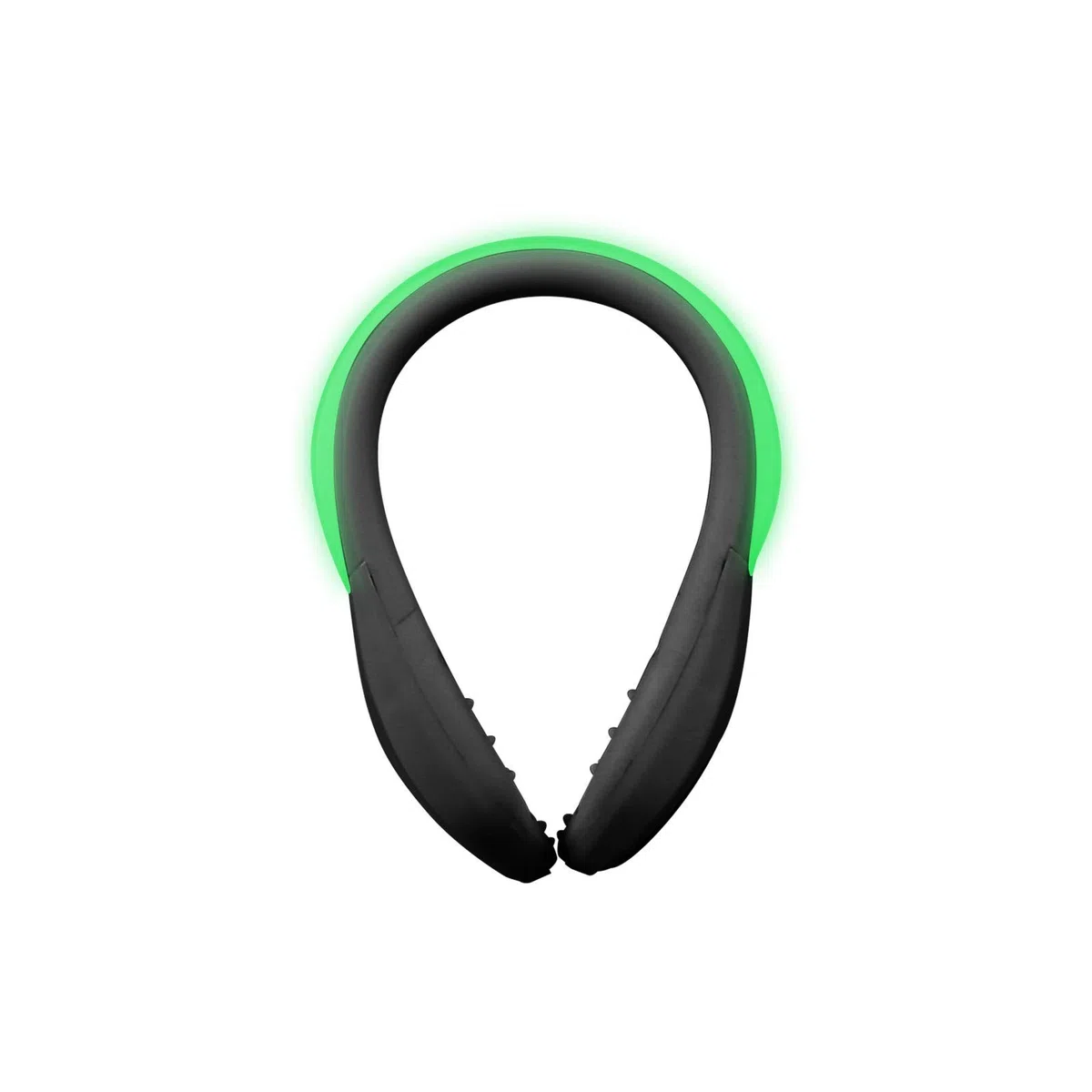SBS Luce di sicurezza per scarpe da corsa, luce verde intermittente o fissa, adatta per running e jogging di sera