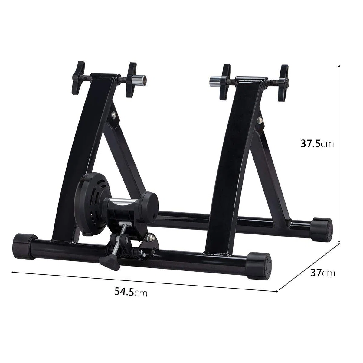 Yaheetech Rullo per Bici Allenamento Bicicletta Indoor Pieghevole Magnetico per Bicicletta 26-28 Pollici e da 700C