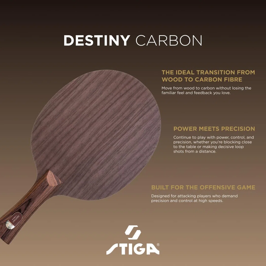 STIGA Destiny Carbon – Pala da ping-pong
