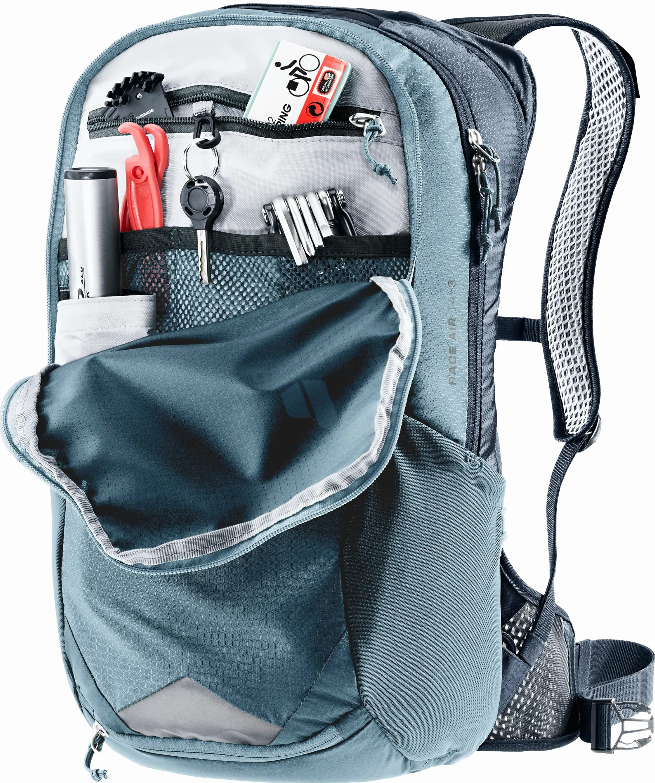 Deuter Race Air 14+3 Zaino per bicicletta Unisex - Adulto (Pacco da 1)