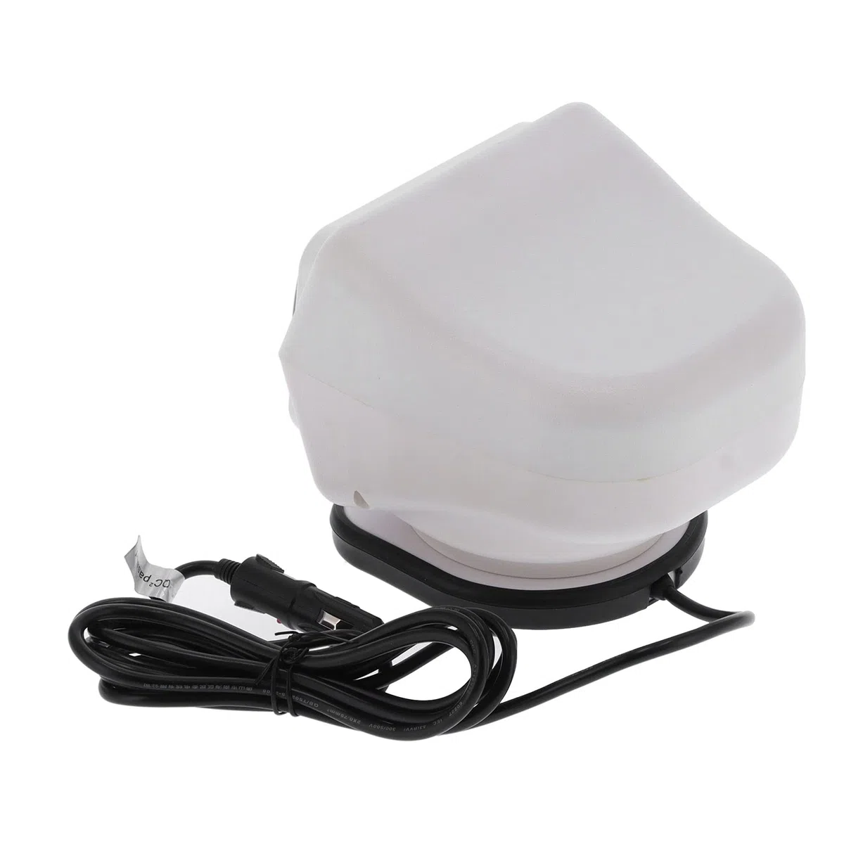 Lampada di Ricerca per Barche, Faro di Ricerca con Telecomando a LED a Singola Corta Bianco 60 W per Veicoli Fuoristrada per Navi